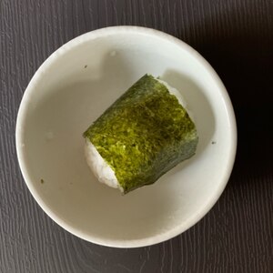 ちょっとお寿司風？！カニカマ入りの酢飯おにぎり